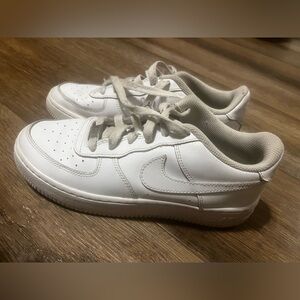 Nike Air Force Ones all white